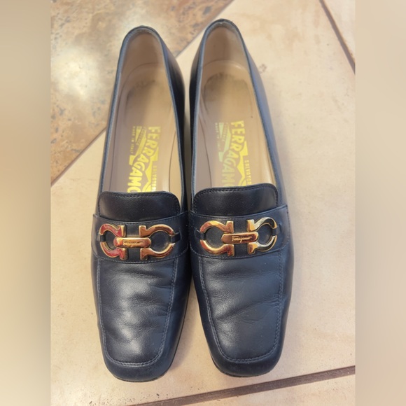 Salvatore Ferragamo Shoes - Salvatore Ferragamo Forever Blue Loafers
